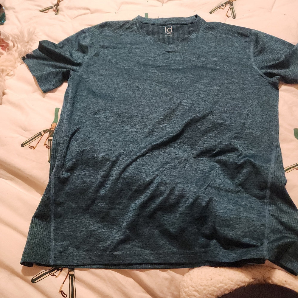 Ideology Men's Teal Short Sleeve Tee